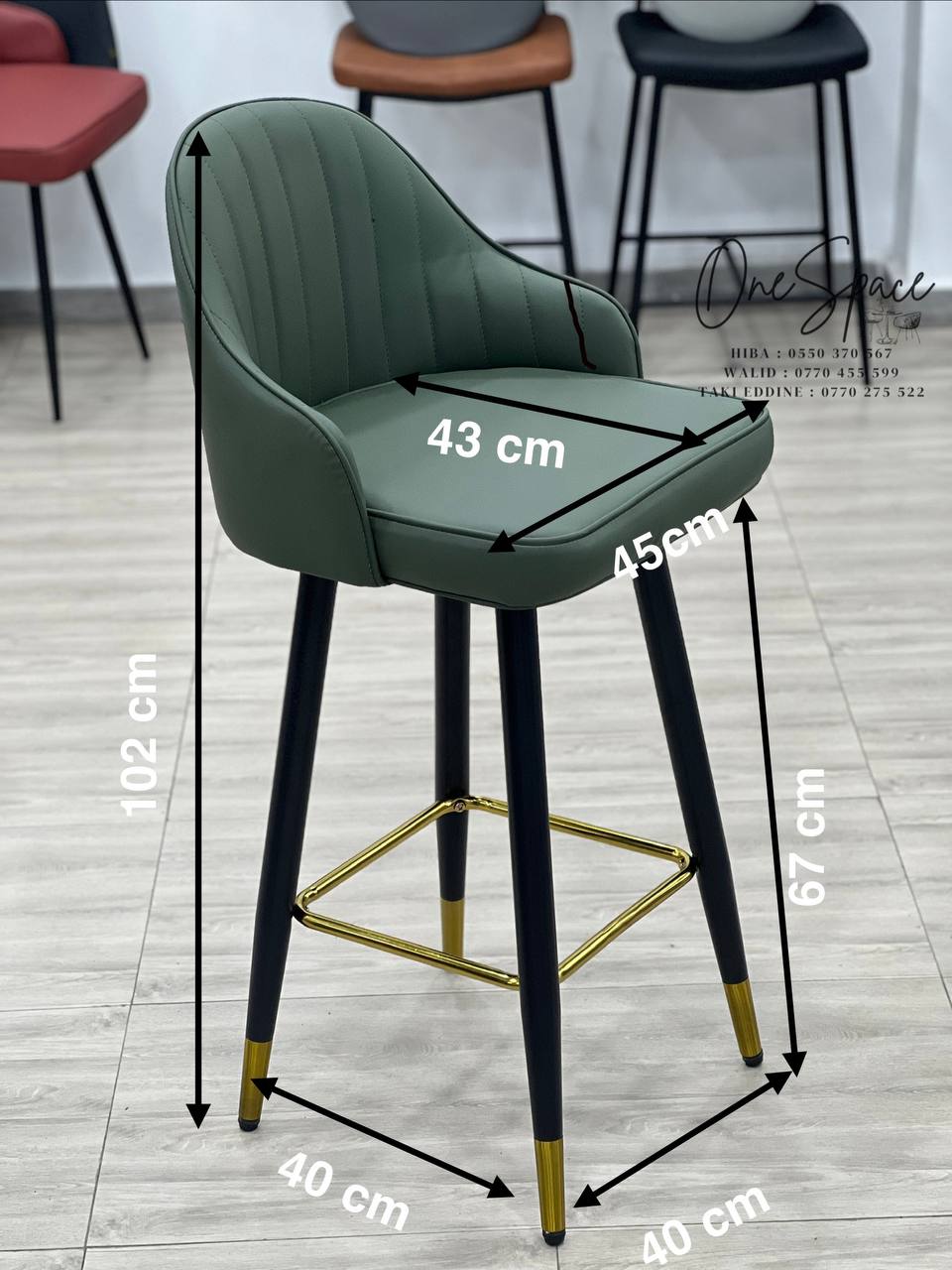 Chaise haute moderne et élégante ✨