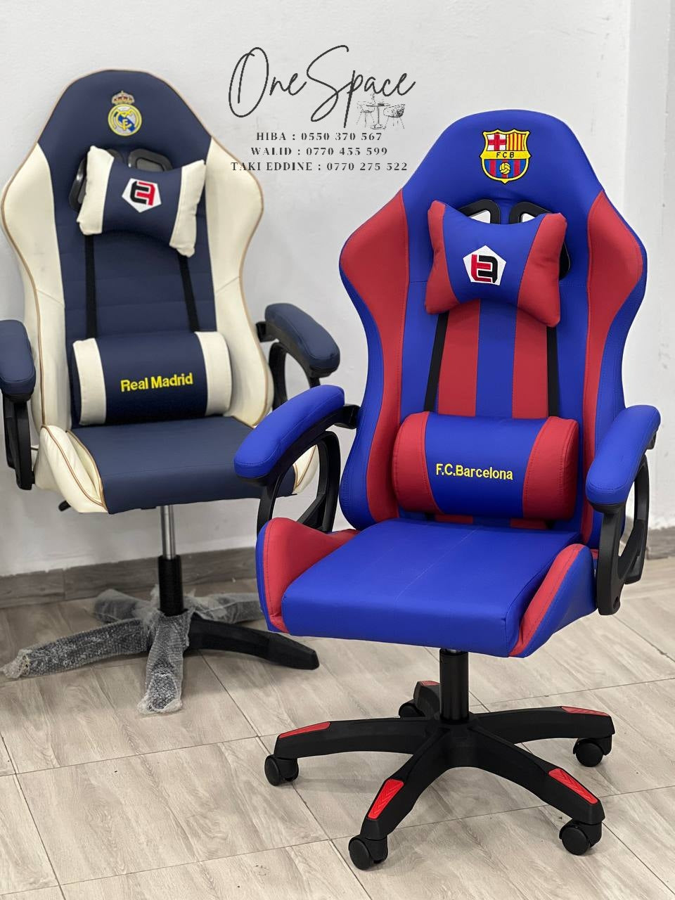 Chaise Gaming Édition Fans & Clubs (Barça, Real)
